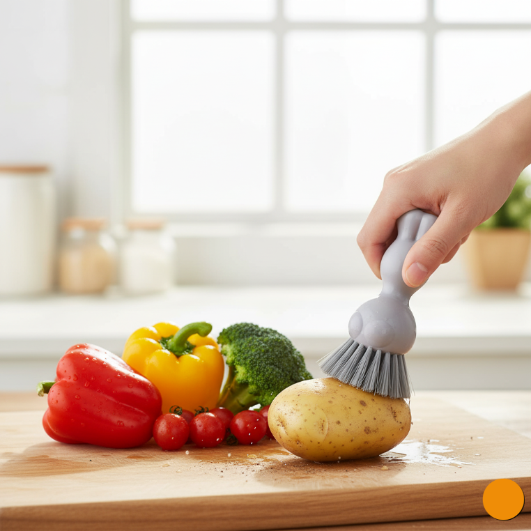PureWash Fruit & Veg Brush (206035) by Limon