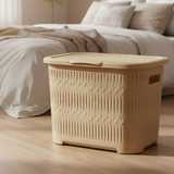 Laundry Basket With Lid & Side Grip (1512) by Limon