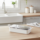 Cutlery Box with Lid and Drain (1035) by Limon