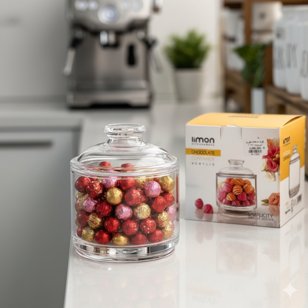 CrystalView Multiuse Food & Snack Container (2093) by Limon