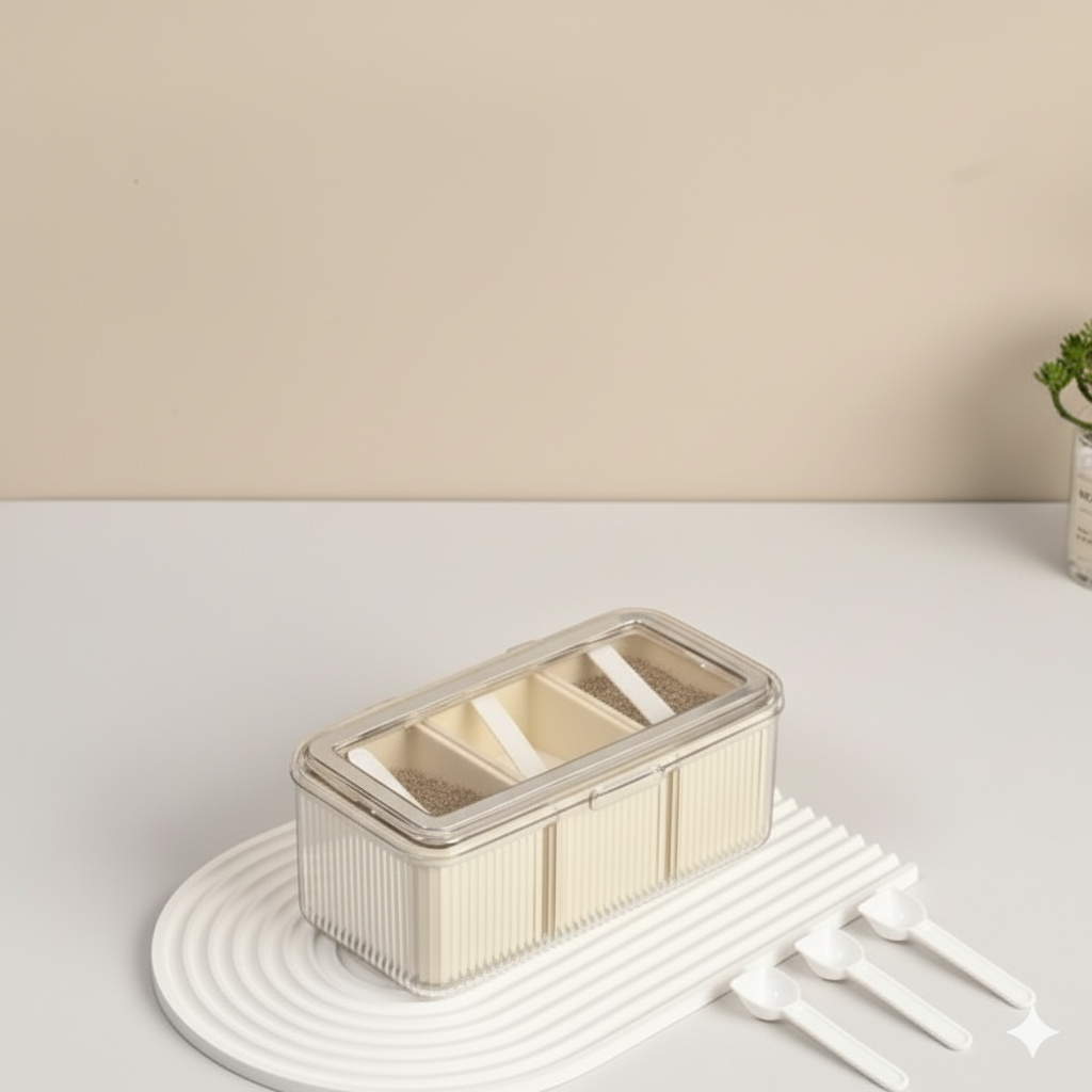 TriServe Spice Organizer & Server Set