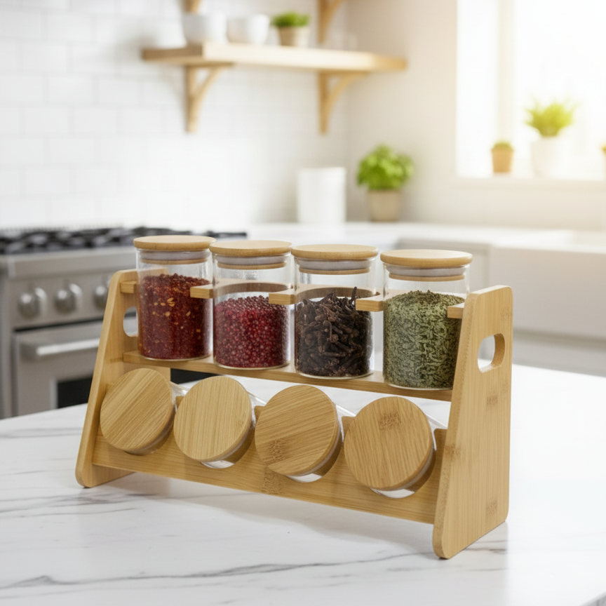 BambooAura Spice Station
