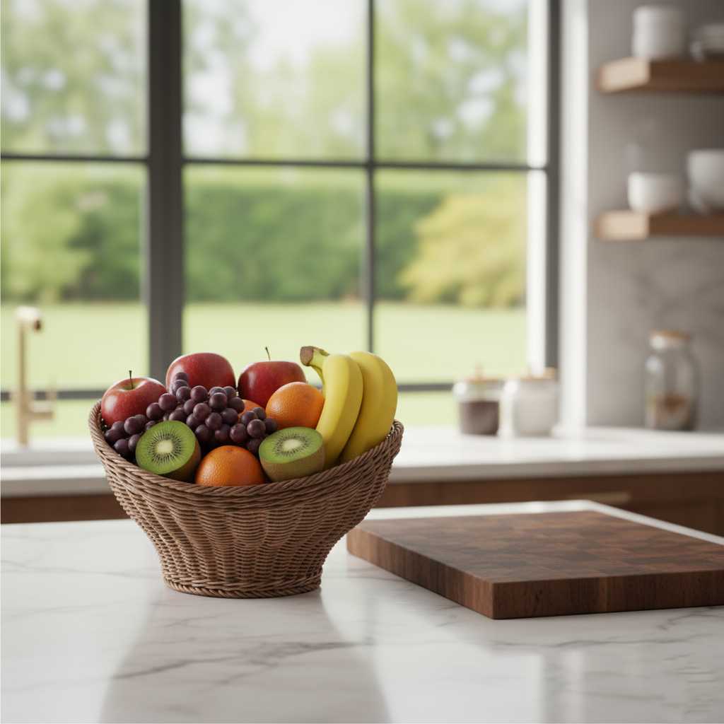 Handmade Oval Basket (51052) by Ziba