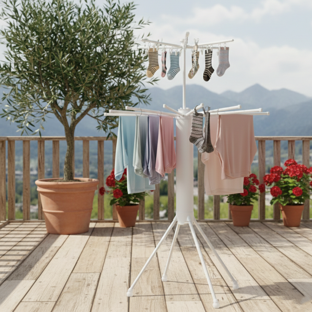 Moveable Clothes Drying Station