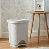 7L Bamboo-Style Dustbin with Pedal (1582) by Limon
