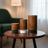 Coffee, Sugar & Tea Premium Glass Canister Set (Pack of 3)