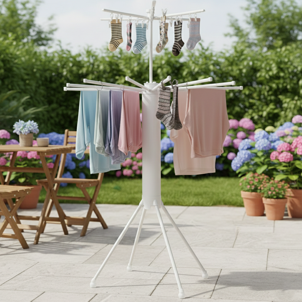 Moveable Clothes Drying Station
