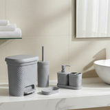 Knitted Design 5-Pcs Bathroom Set (2487) by Limon