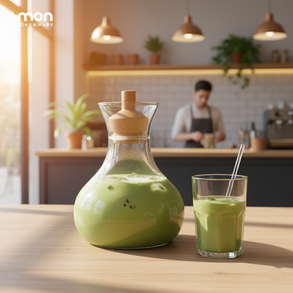 Glass Carafe 950ML (2268) by Limon