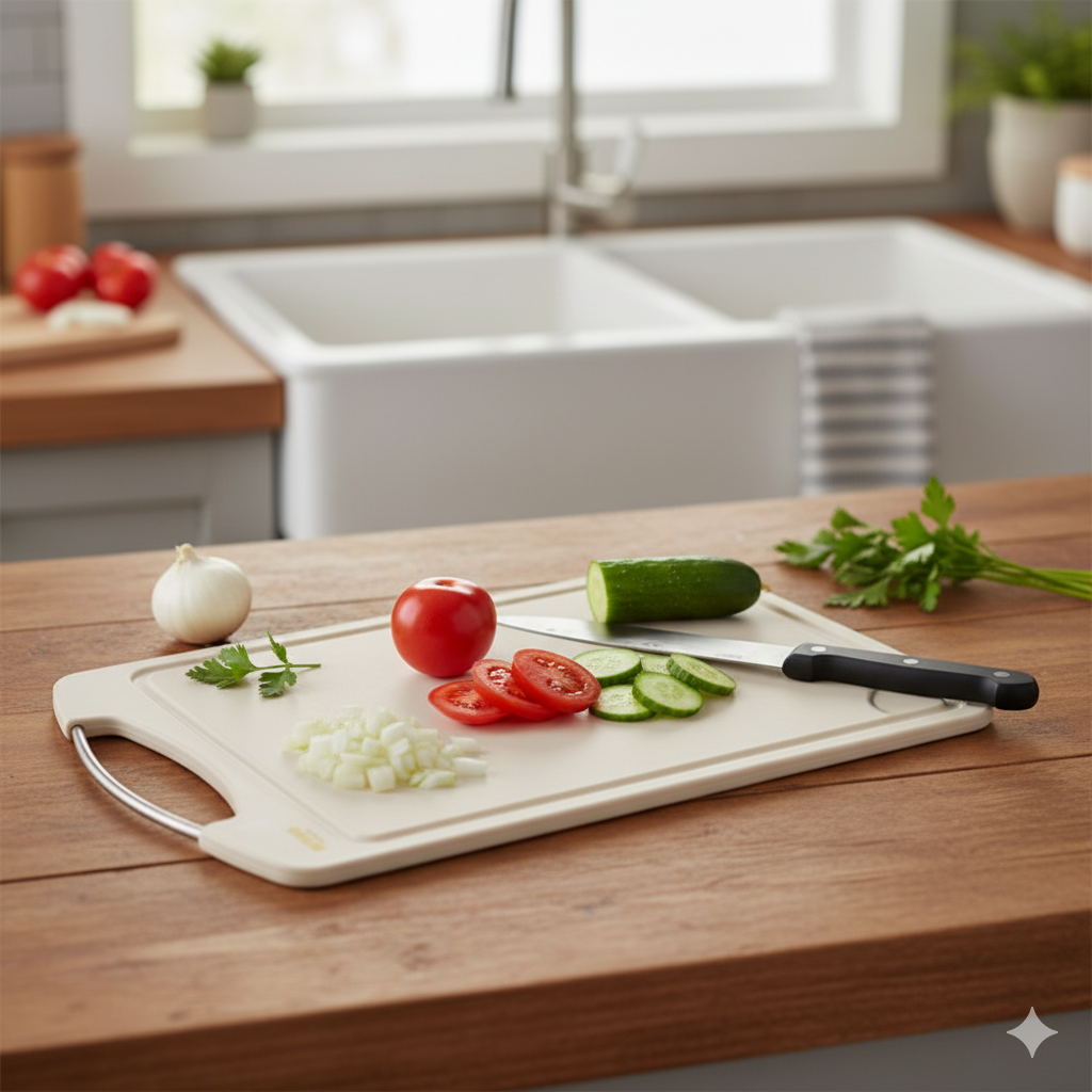 Essential Chopping Board With Handle By Limon