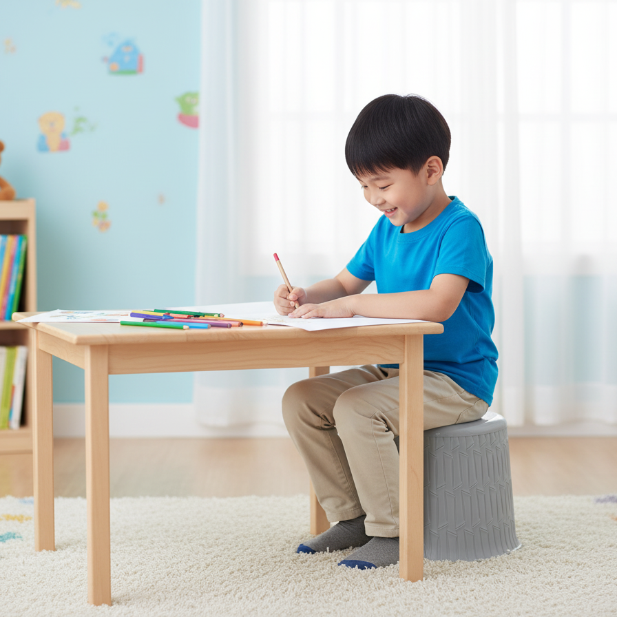 Serenity Bamboo Stool (1734) by Limon