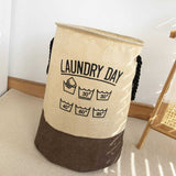 The Laundry Day! Foldable Cotton Laundry & Storage Basket