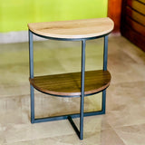Half-Moon Side Table by Matrix