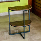 Half-Moon Side Table by Matrix