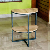 Half-Moon Side Table by Matrix