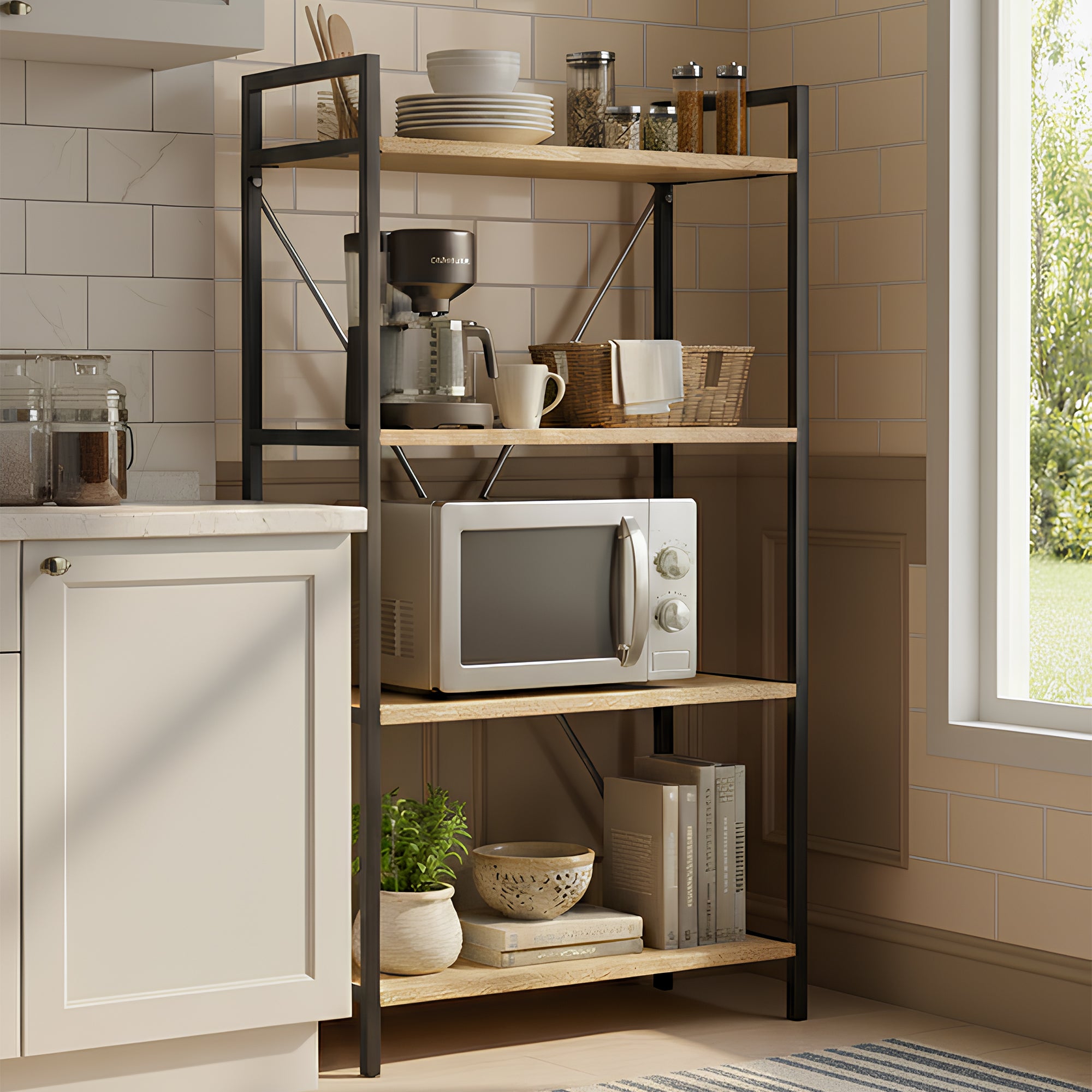 4-Tier Universal Storage Rack by Matrix