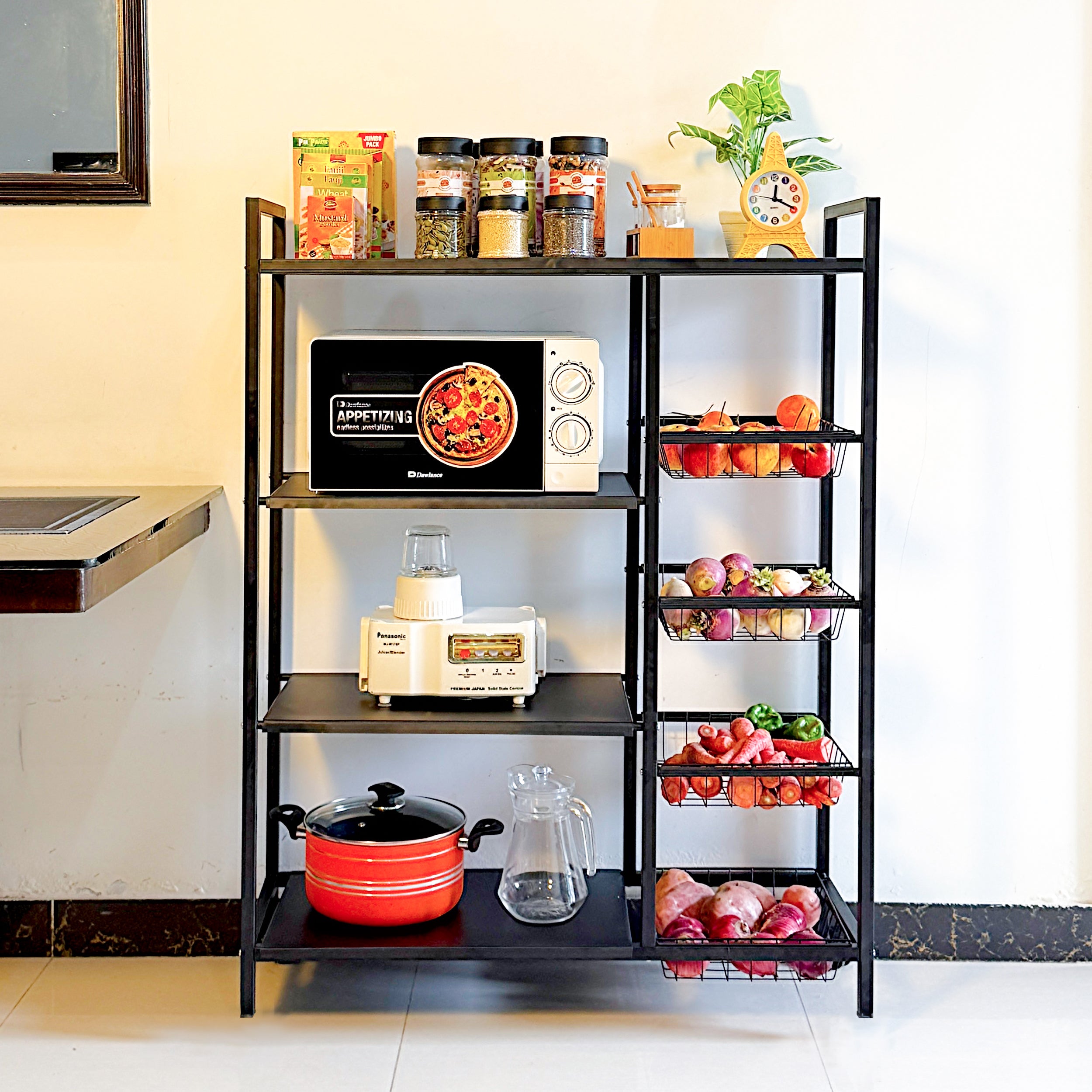 Multifunctional Storage Rack by Matrix – All-In-One Store