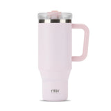 TYESO® Mega-Capacity Sill-Proof Stainless Steel Tumbler with Straw & Cleaning Brush (1200ml) (TS-8868)