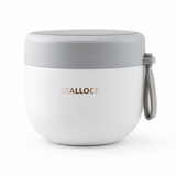 Portable Breakfast Bowl with Seal Lock Lid & Attached Spoon