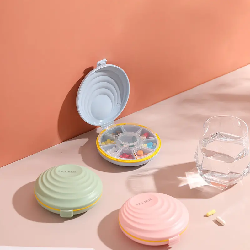 9 Grid Portable Pills Box