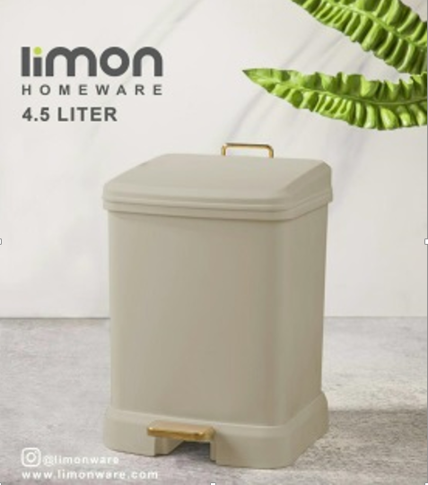 Smart Bin – 4.5L Pedal-Operated Trash Can with Detachable Basket (1997) by Limon