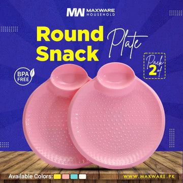 2 pcs Snack Plate