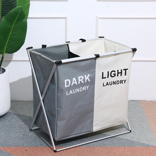 Dual Grid Laundry Bin