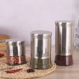 Airtight Glass Storage Jar Set (3 Pcs)