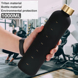 1000ml Tritan Water Bottle with Time Marking