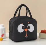 Charming Animals Insulated Lunch Bags (Canvas Material) – Kids' School & Travel Buddy