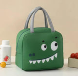 Charming Animals Insulated Lunch Bags (Canvas Material) – Kids' School & Travel Buddy