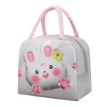 Colorful Cartoon Insulated Lunch Bags (Parachute Material) – Perfect for School & Travel