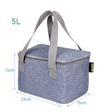 Spacious Insulated Lunch Bag with Handles – Your Go-To Work & Travel Companion