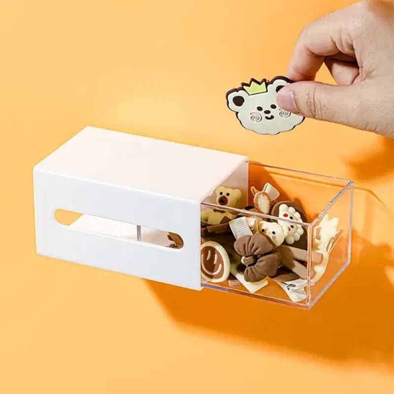 Multipurpose Compact Wall Mount Drawer Organizer