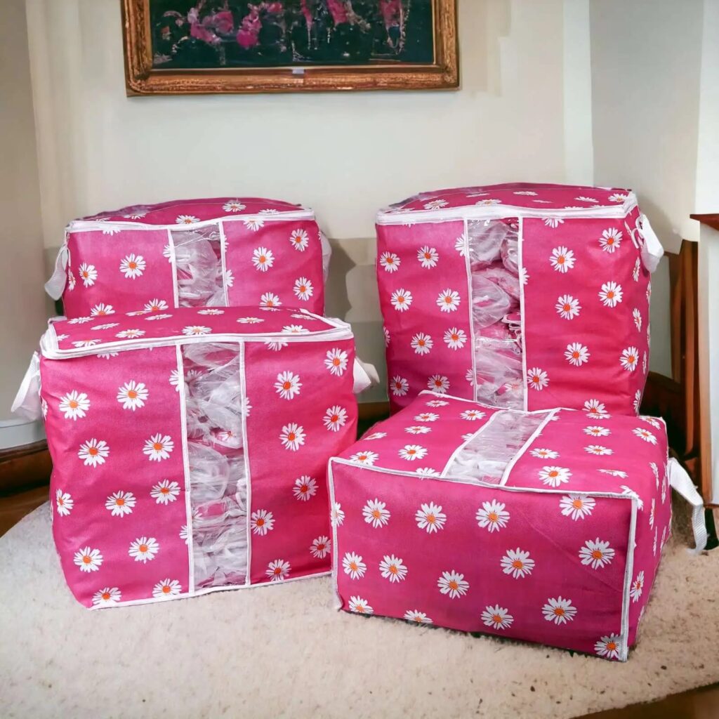 Non Woven Printed Storage Bag - 100 GSM