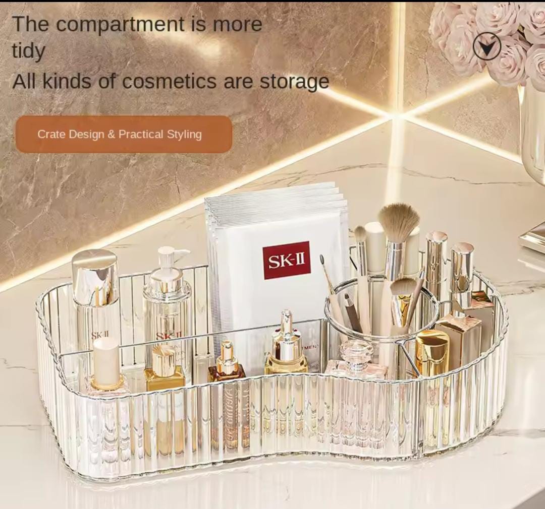 Transparent Makeup organizer