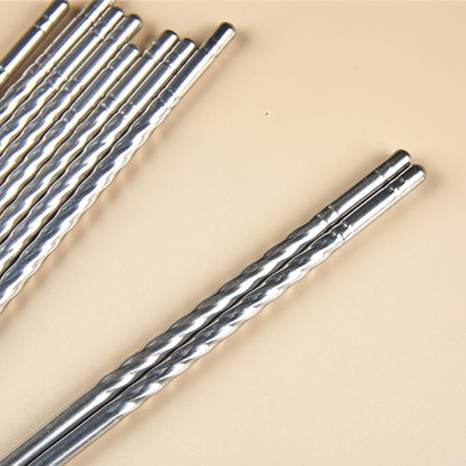 Stainless Steel Chopsticks (5 Pairs)