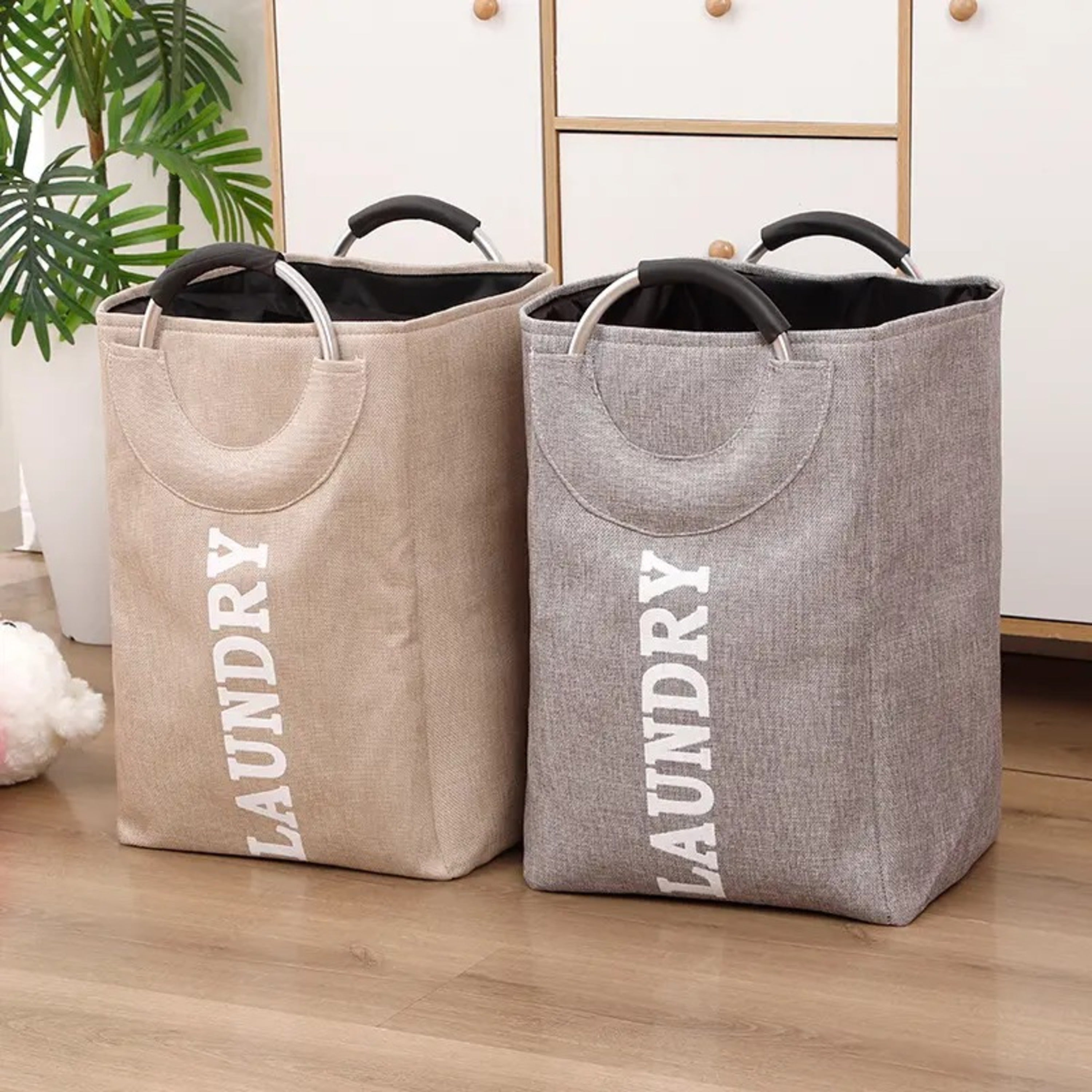 MegaHold Laundry Bin with ComfortGrip Handles