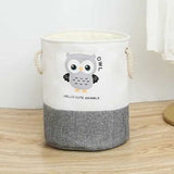 Playful Kids Multi-Purpose Storage Basket with Rope Handles – For Toys, Laundry & Nursery Essentials