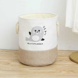 Playful Kids Multi-Purpose Storage Basket with Rope Handles – For Toys, Laundry & Nursery Essentials