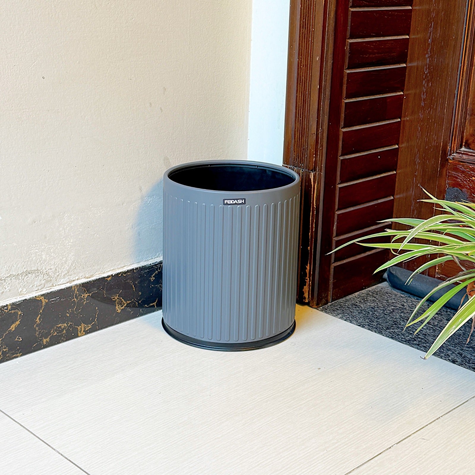 Hidden Chamber Dual-Layer Smart Trash Bin