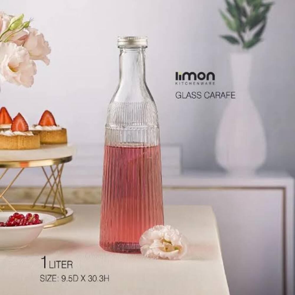 Lumine Elegance Glass Bottle 1000ml (2274) by Limon