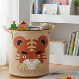 Playful Pals Storage & Laundary Bin - Zippered & Spacious
