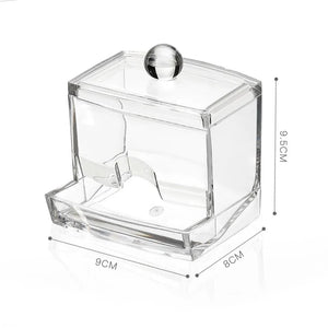 Acrylic Cotton Swabs Storage Box - All-In-One Store