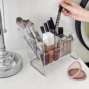 Acrylic Desktop Remote Control Organizer - All-In-One Store