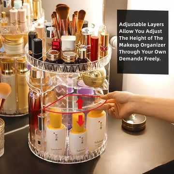 Acrylic Rotating Organizer - All-In-One Store