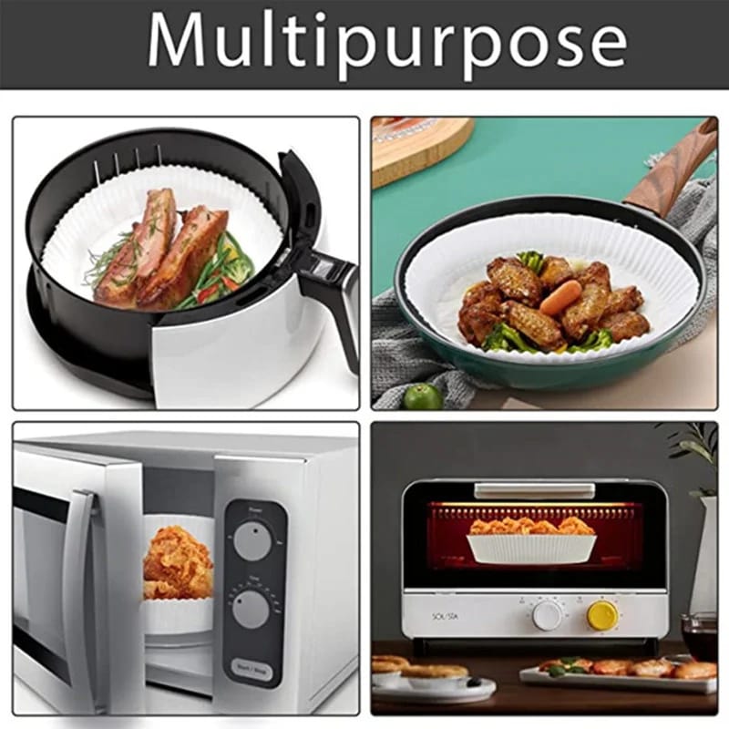 Air Fryer Disposable Paper (Pack of 50) - All-In-One Store