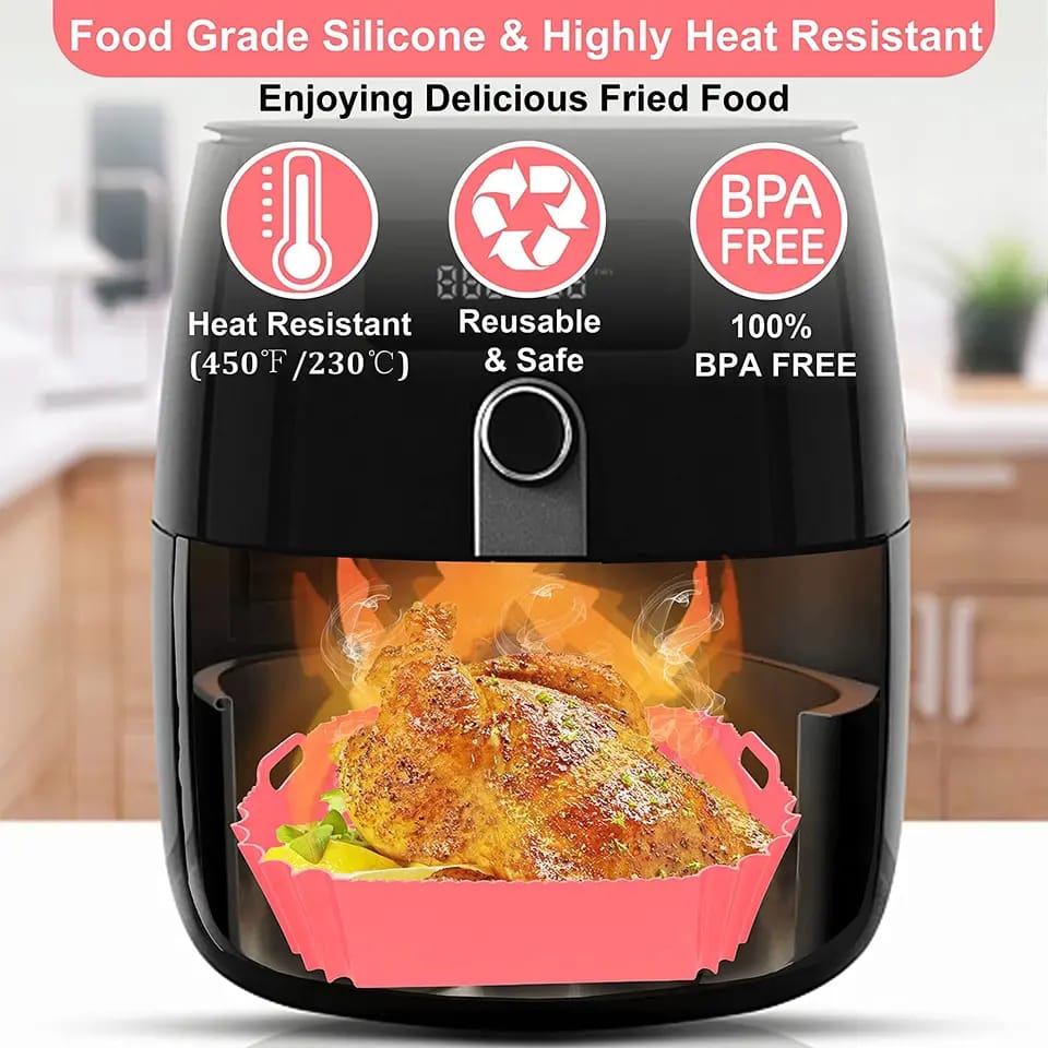 Air Fryer Silicone Reusable Mold - All-In-One Store