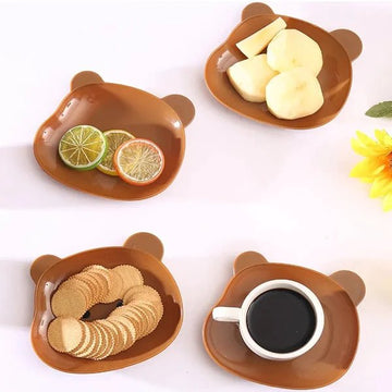 Bear Snack plate (8pcs) - All-In-One Store