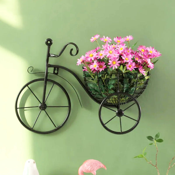 Bicycle Design Wall Basket For Home Decoration - All-In-One Store